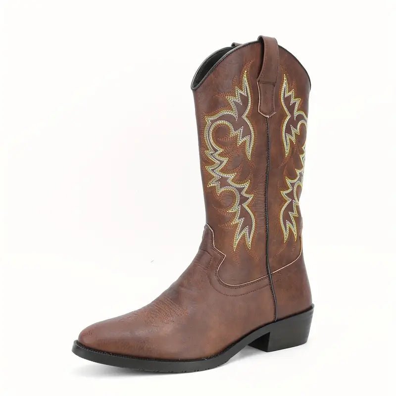 William | Western Leather Cowboy Boots for Men - Rob Stevenson