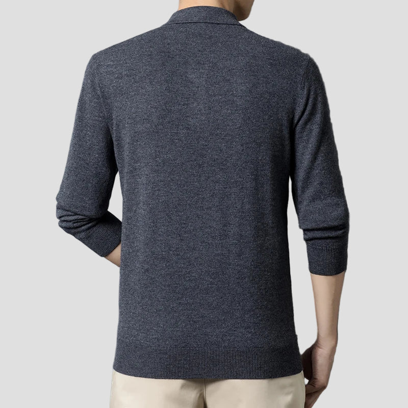 Blake | High-Quality Men’s Polo Sweater