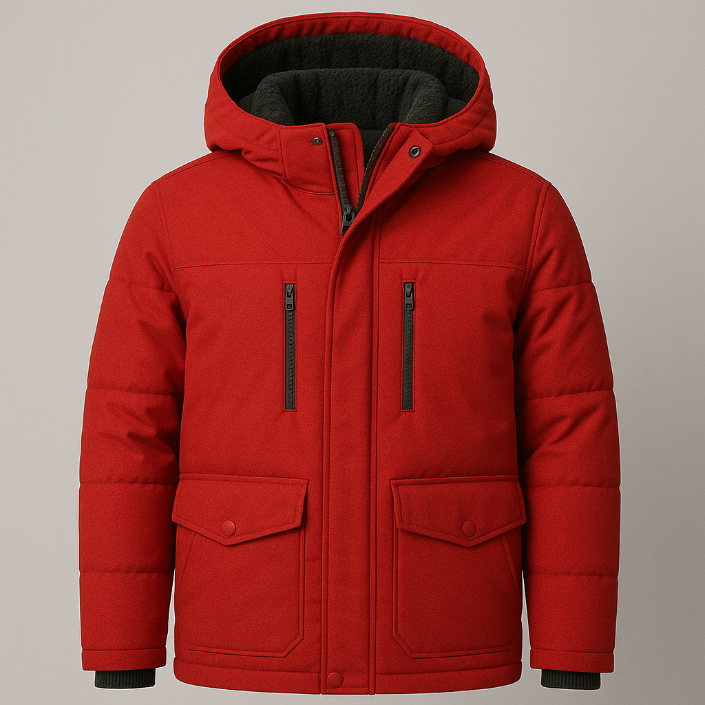 Men's Short Parka Winterjacket