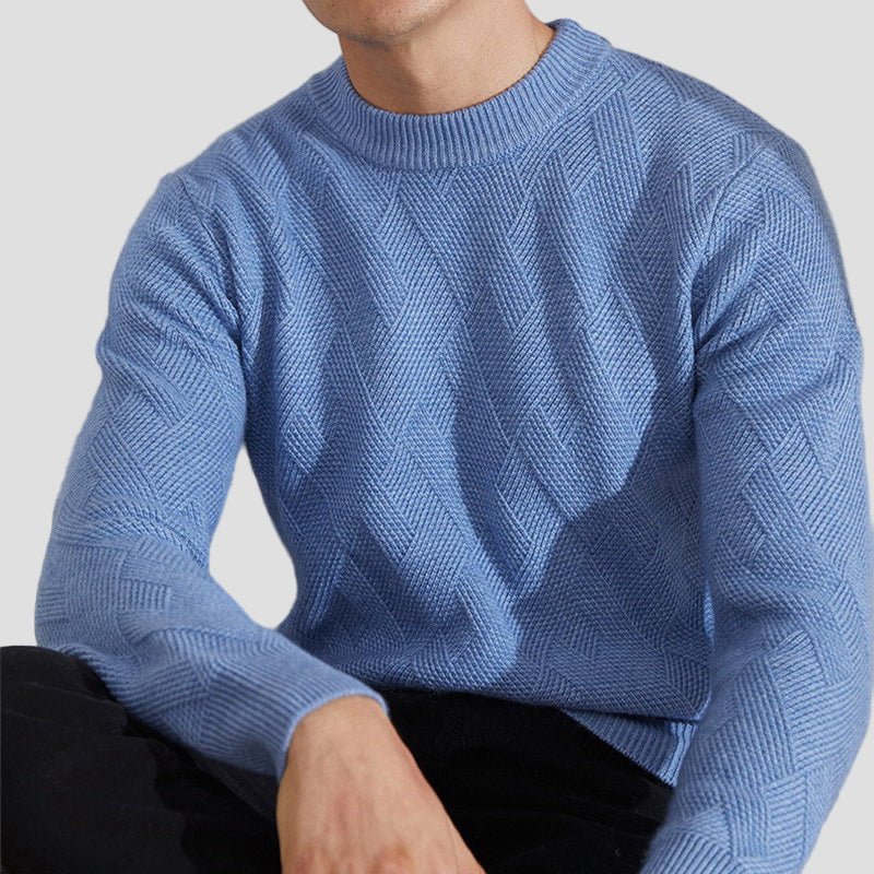 Miles | Elegant Men’s Cashmere Sweater in Various Colors - Rob Stevenson