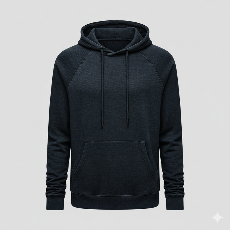 Felix | Retro Solid Kangaroo Pocket Hoodie - Rob Stevenson