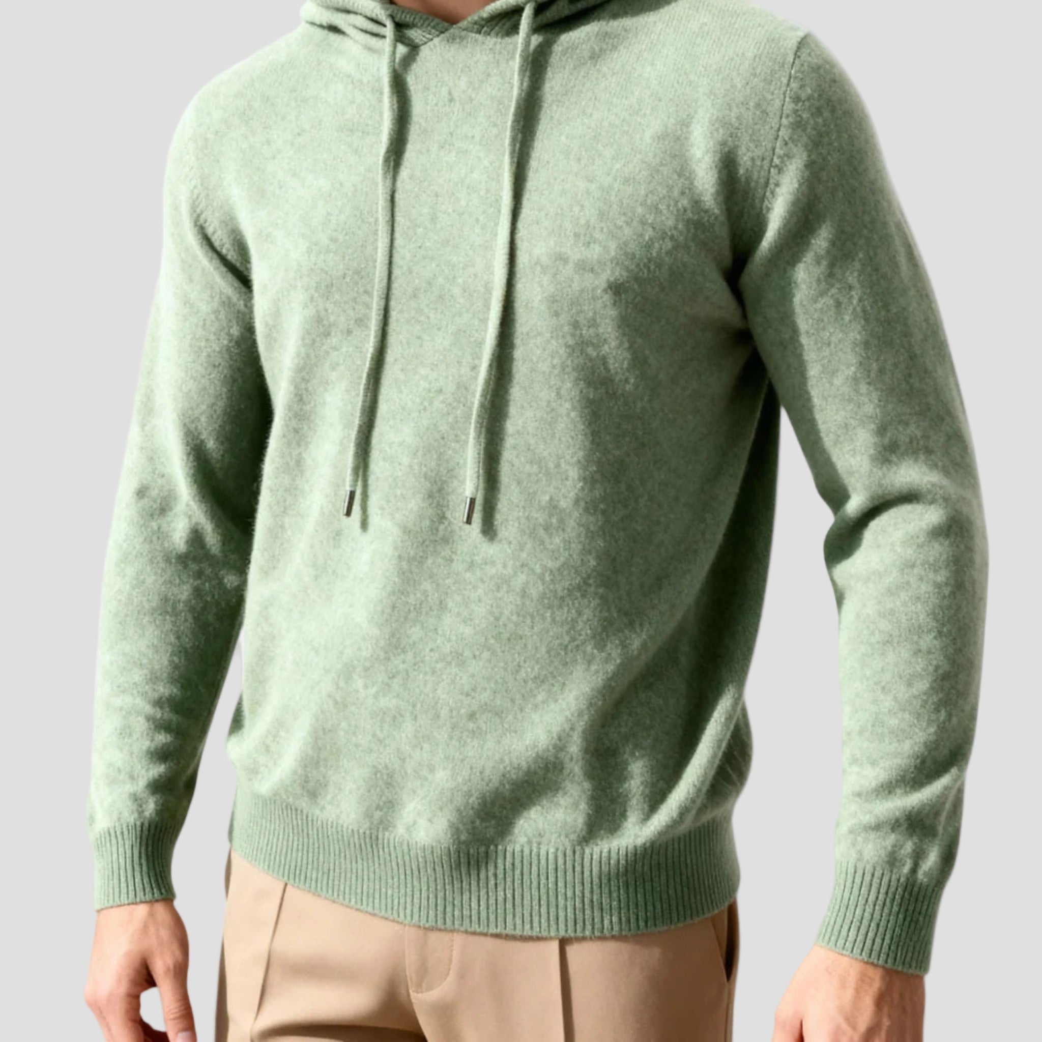 Oliver | Men’s 100% Cashmere Hoodie - Rob Stevenson