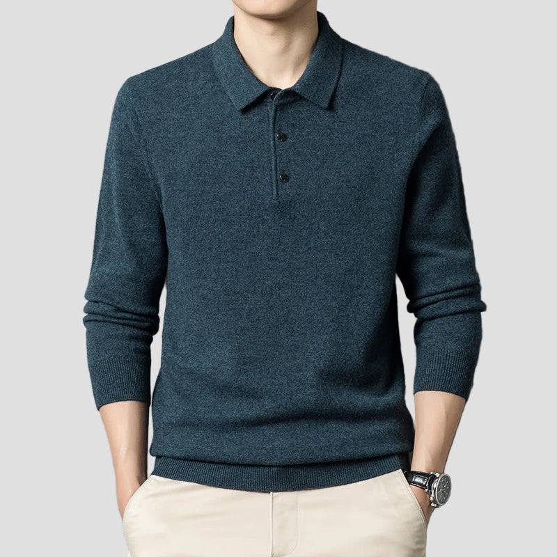 Blake | High-Quality Men’s Polo Sweater