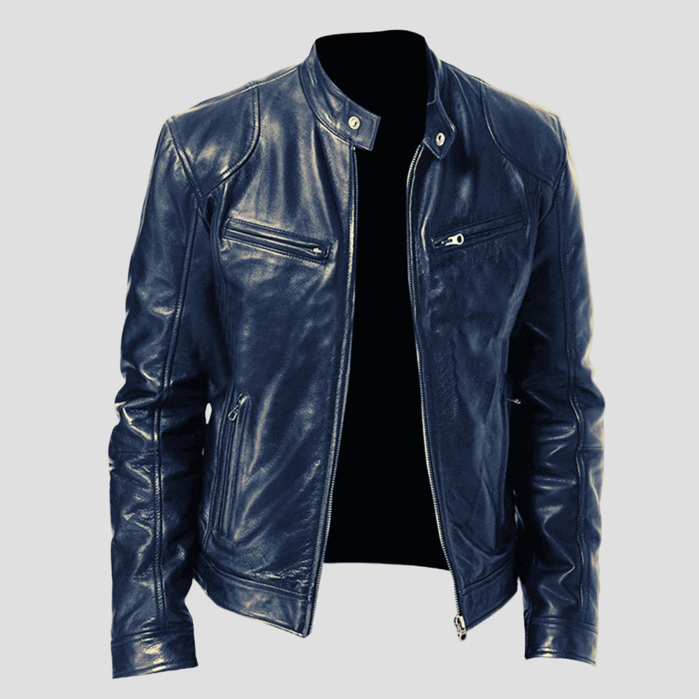 Owen | Elegant Leather Jacket