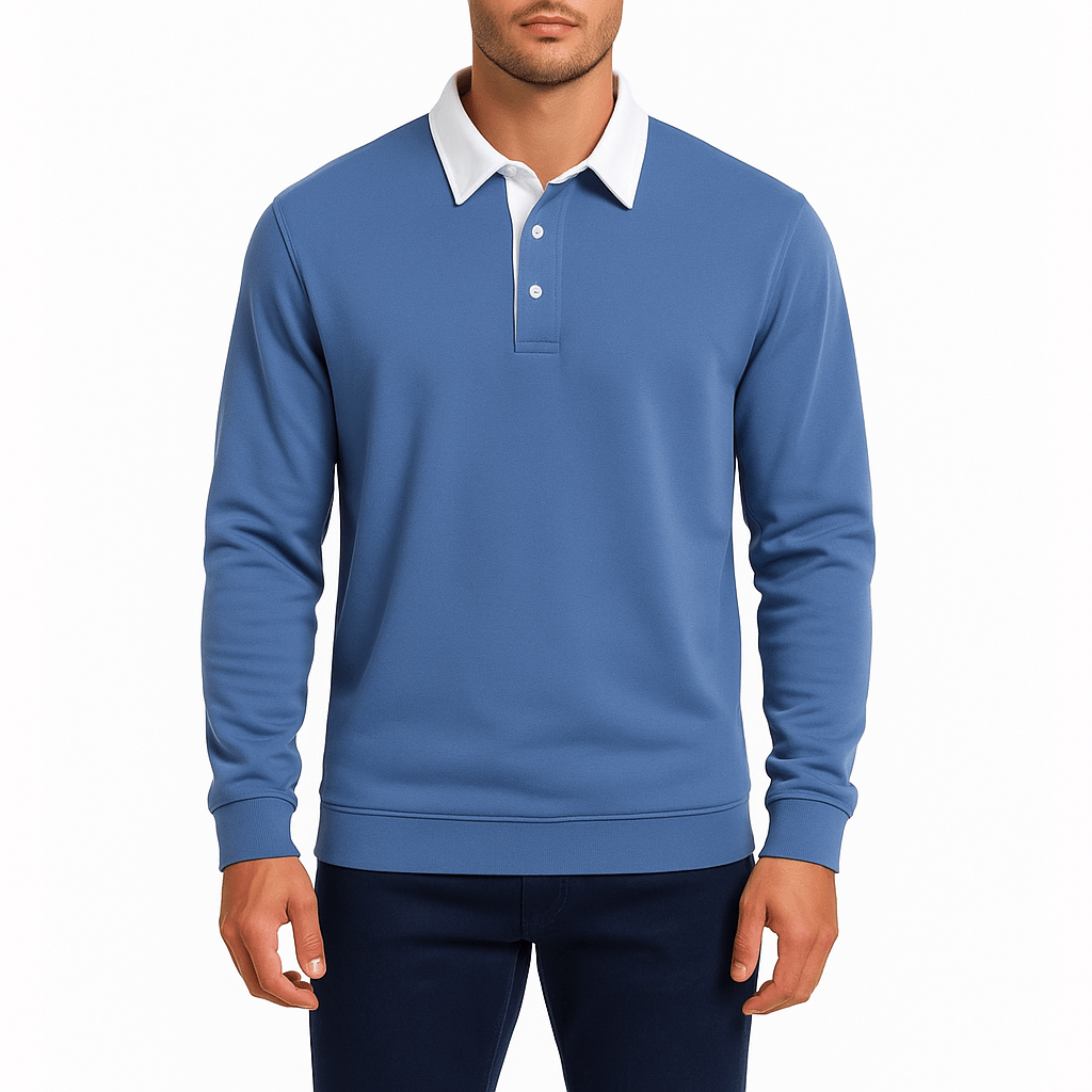 Malcolm | Cotton Polo Sweater - Rob Stevenson