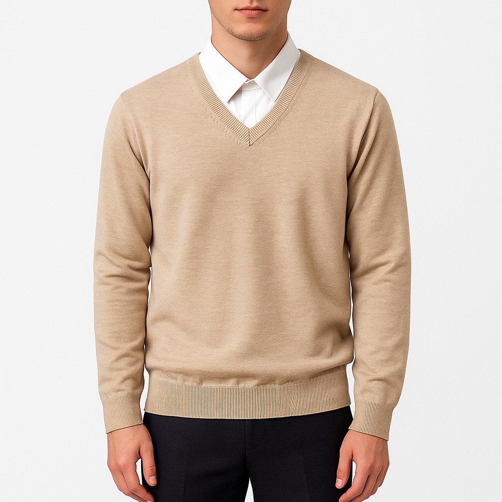 Cooper | Elegant V-Neck Sweater