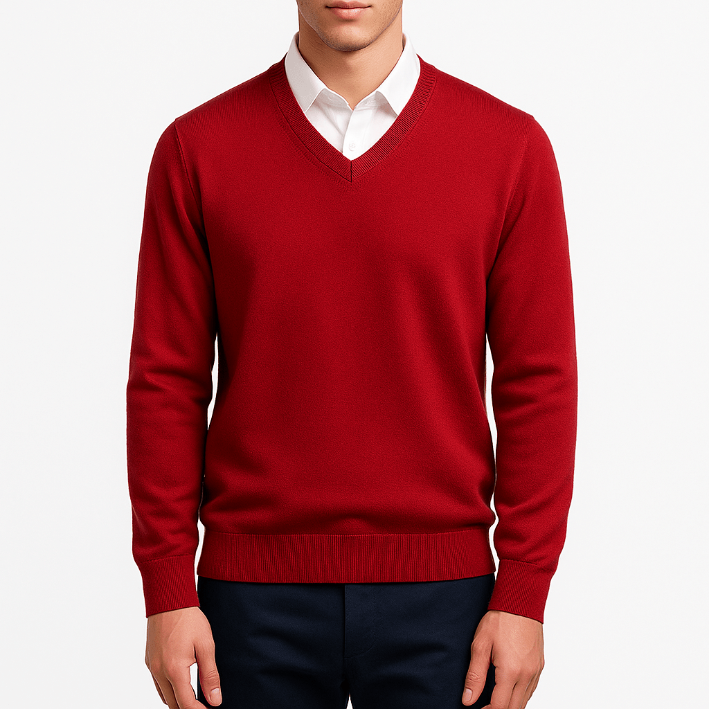 Cooper | Elegant V - Neck Sweater - Rob Stevenson