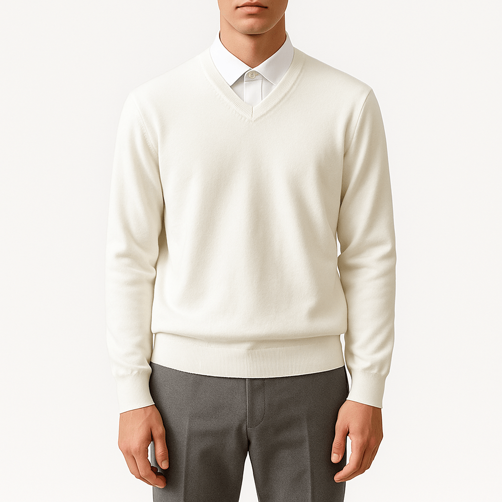 Cooper | Elegant V - Neck Sweater - Rob Stevenson