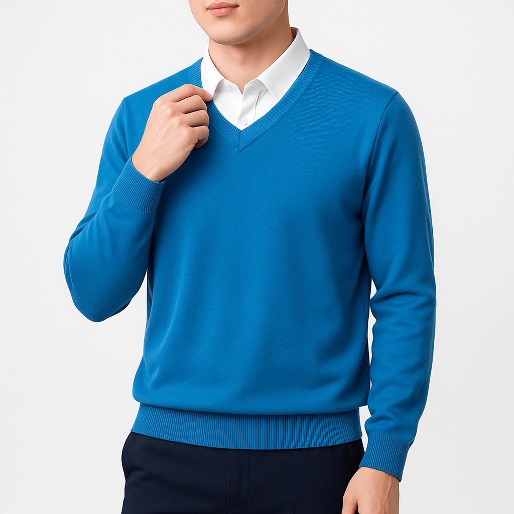 Cooper | Elegant V - Neck Sweater - Rob Stevenson