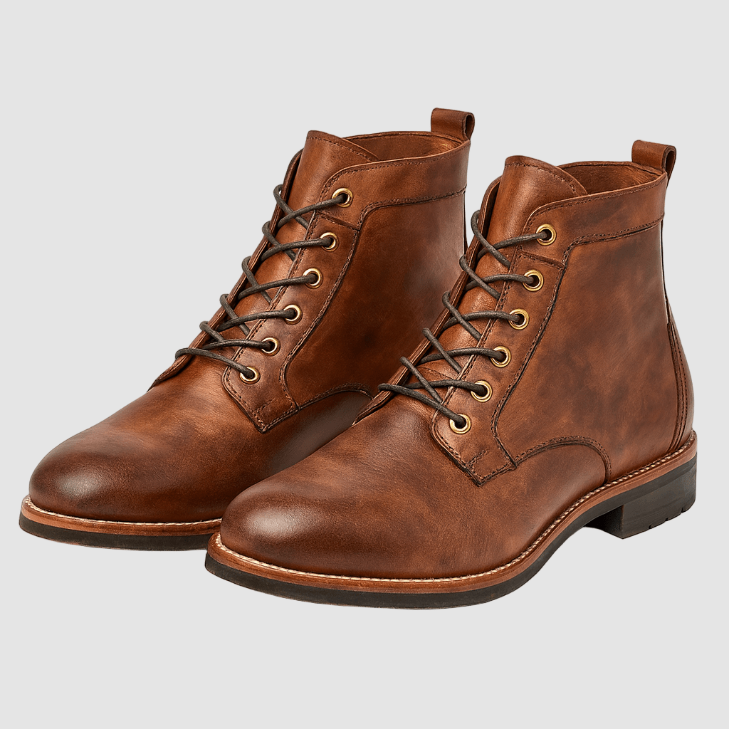 Liam | Leather Lace Boots - Rob Stevenson