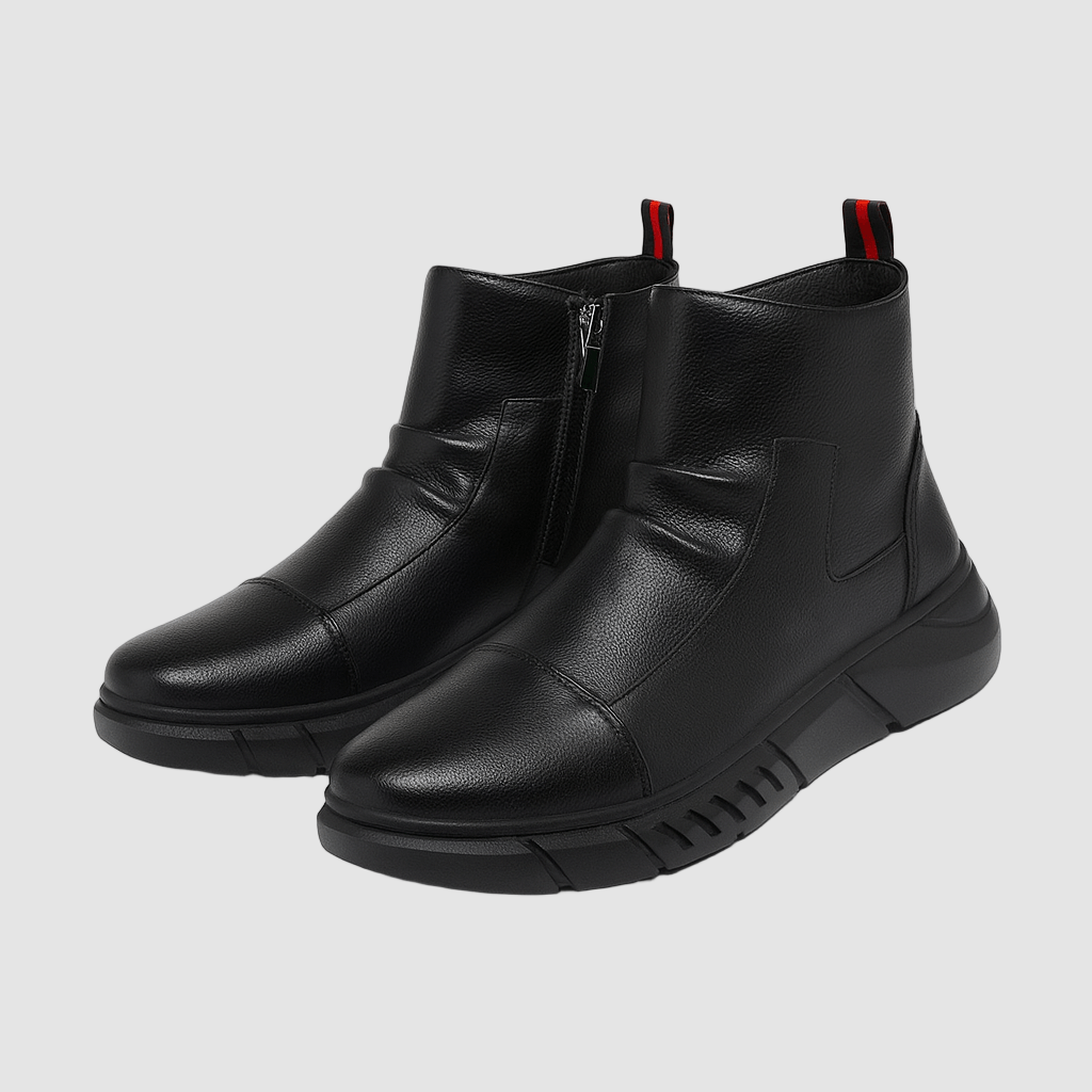 Julian | Leather Zip Boots