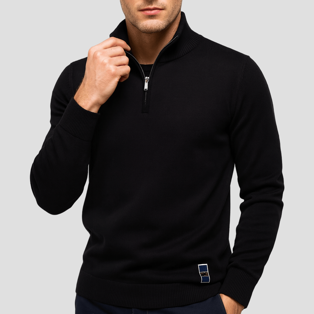 Parker | Quarter-Zip Slim Fit Sweater