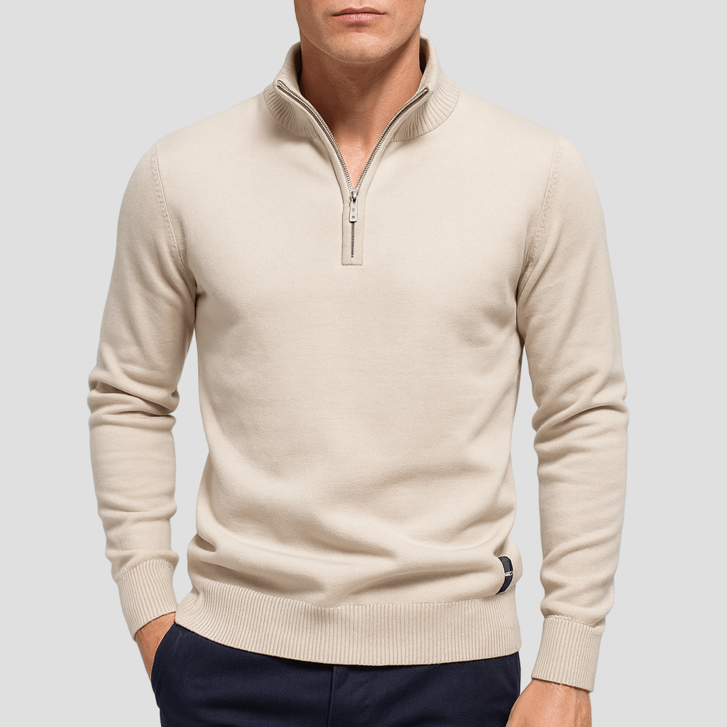 Parker | Quarter-Zip Slim Fit Sweater