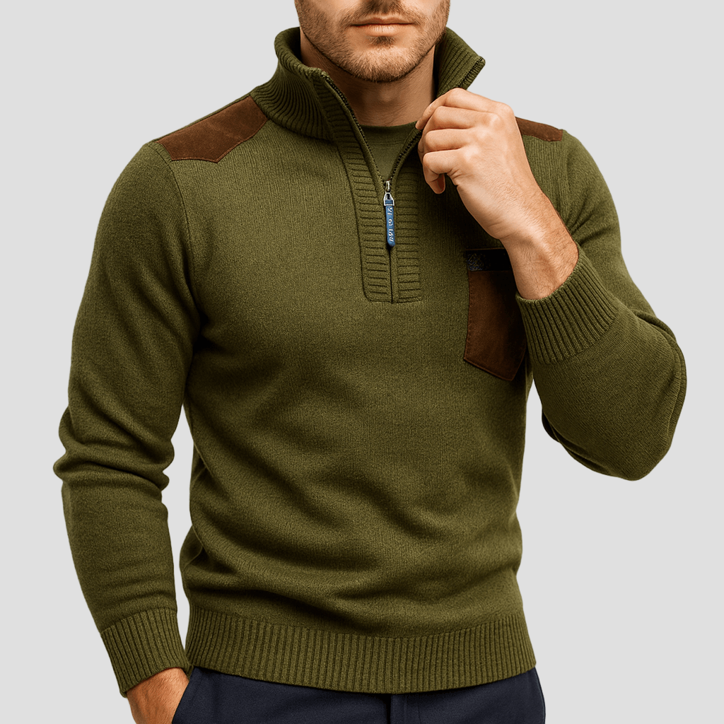 Cameron | Quarter-Zip Sweater