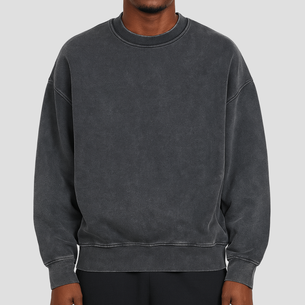 Eli | Cozy Round Neck Knit Sweater - Rob Stevenson