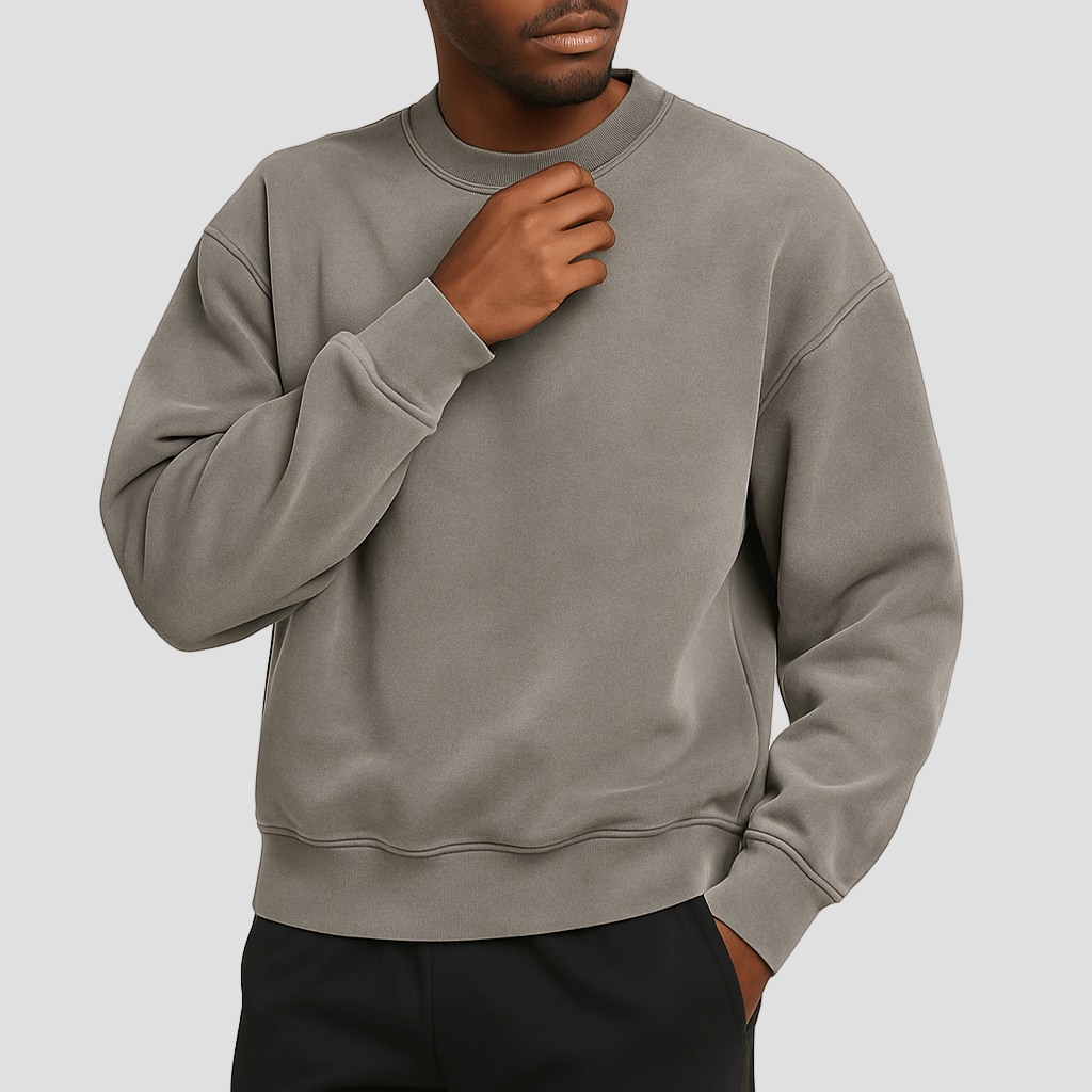 Eli | Cozy Round Neck Knit Sweater