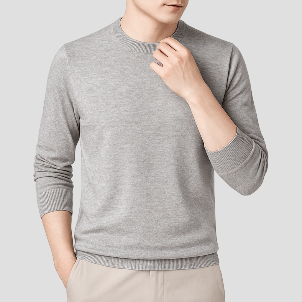 Sawyer | Slim Fit Crew Neck Sweater - Rob Stevenson