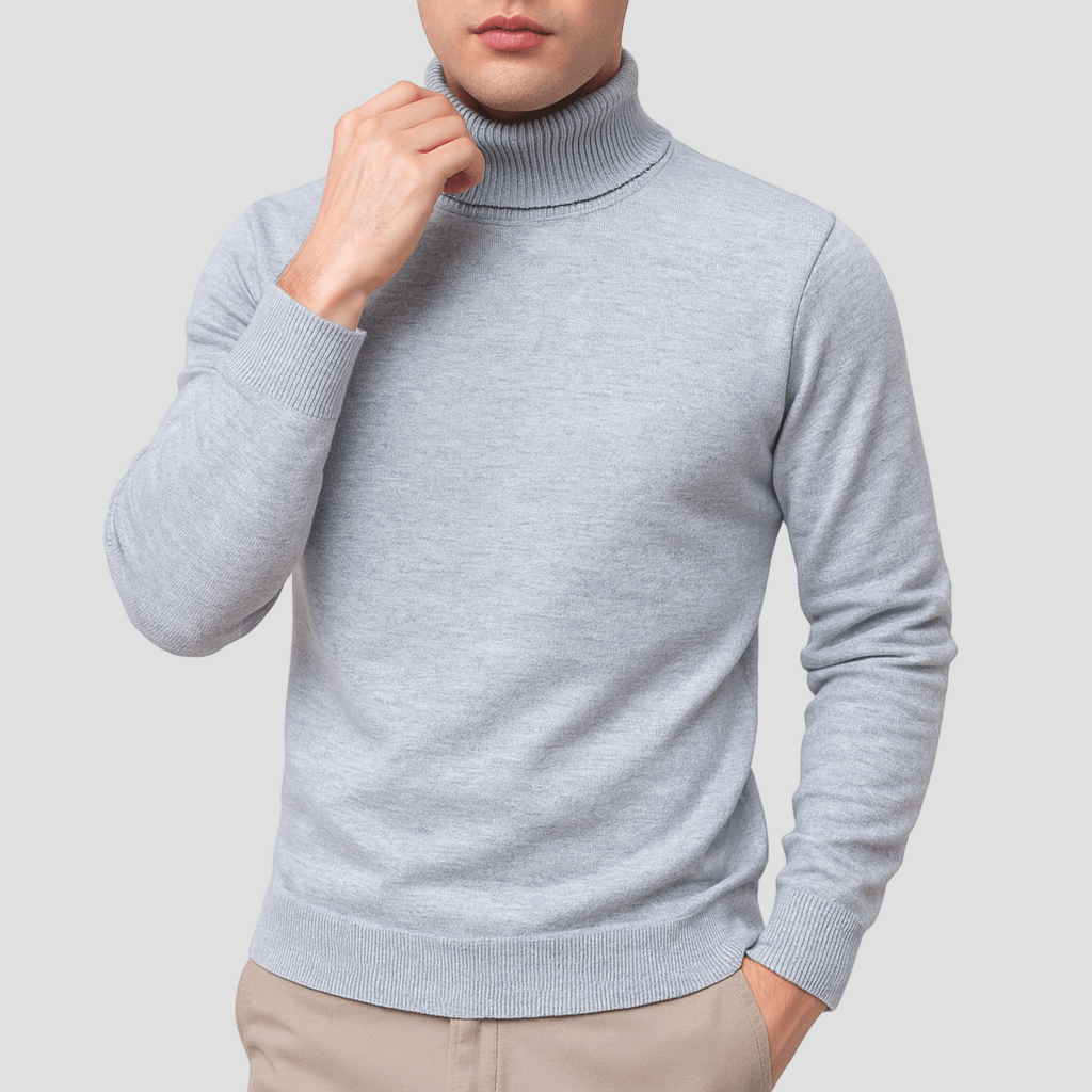 Bentley | Solid Turtleneck Sweater - Rob Stevenson