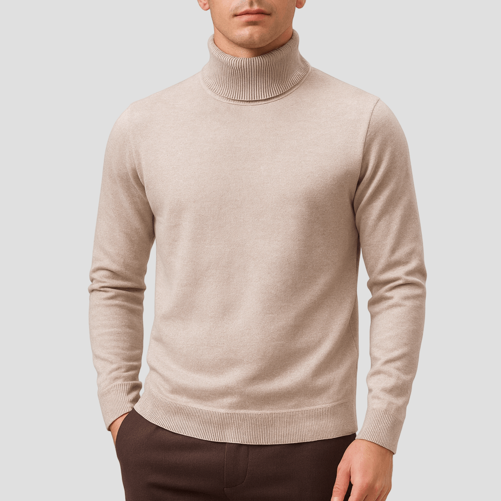 Bentley | Solid Turtleneck Sweater - Rob Stevenson