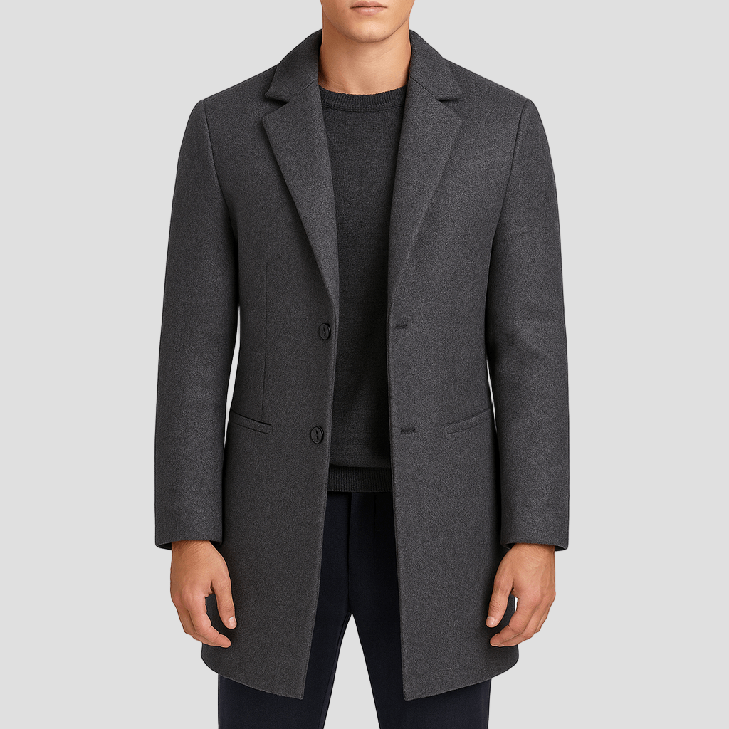 Owen | Tailored Wool Overcoat - Rob Stevenson