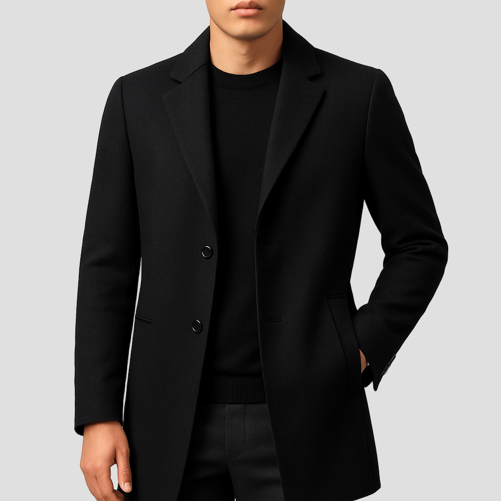 Owen | Tailored Wool Overcoat - Rob Stevenson