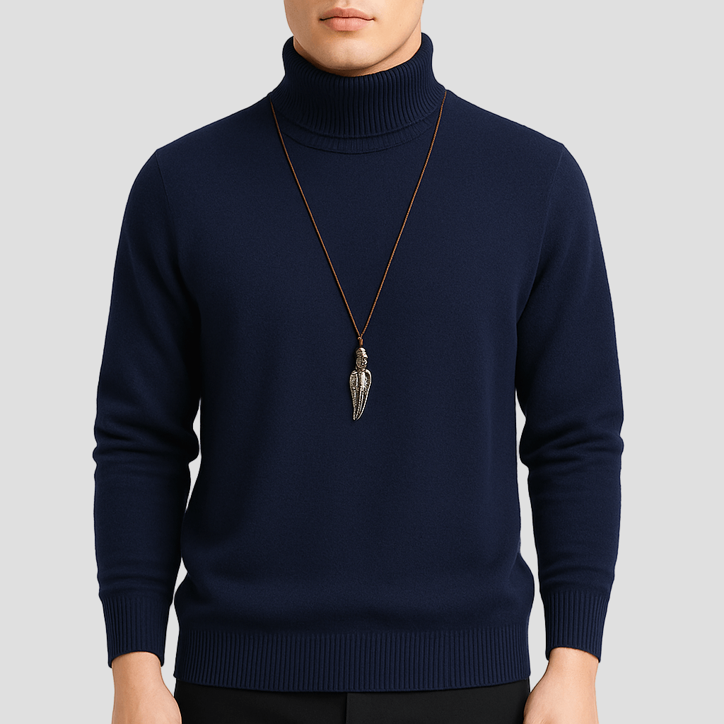 Lucas | Cozy Turtleneck Knit Sweater - Rob Stevenson