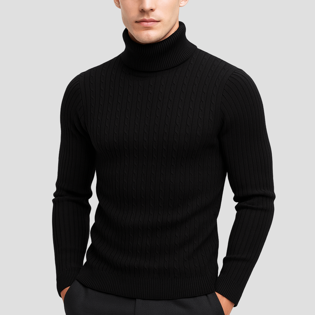 Owen | Cozy Turtleneck Wool Sweater