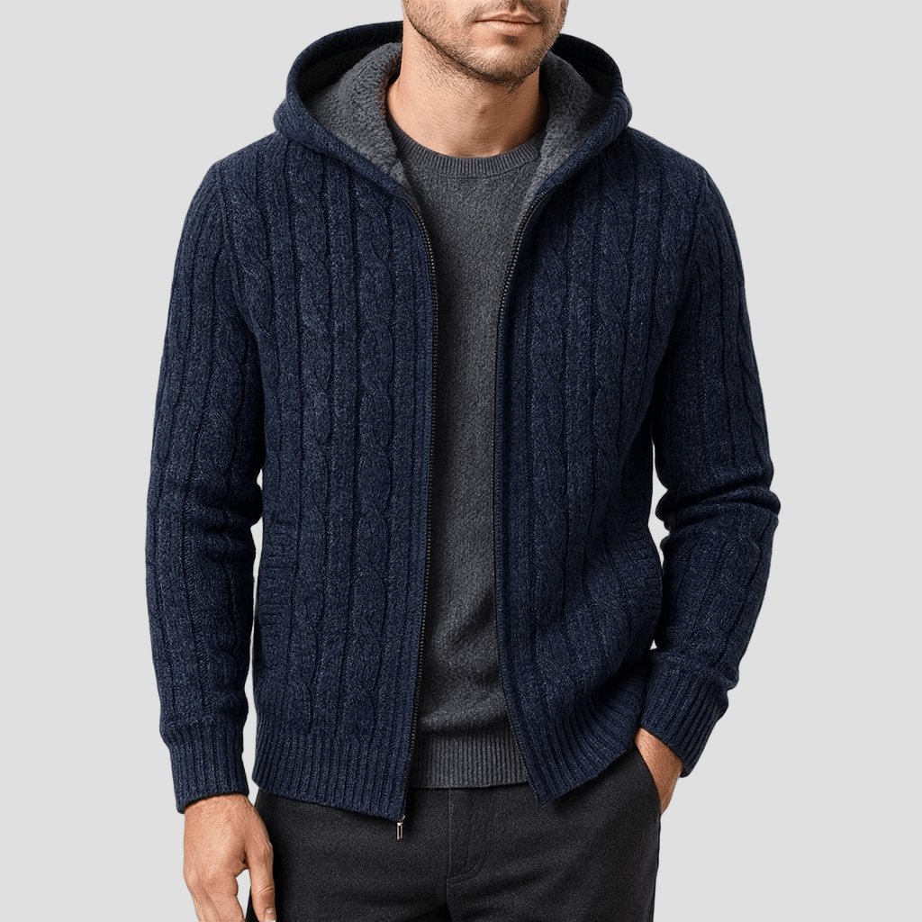 Gavin | Cozy Wool Hooded Sweater - Rob Stevenson
