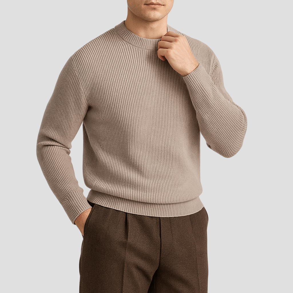 Carter | Ribbed Wool Sweater