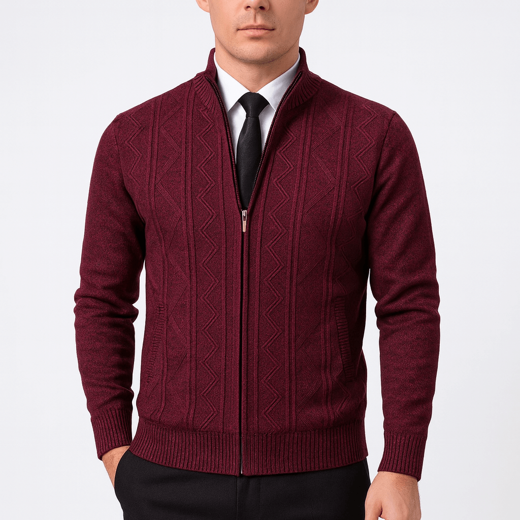 Declan | Zip - Up Cardigan Sweater - Rob Stevenson
