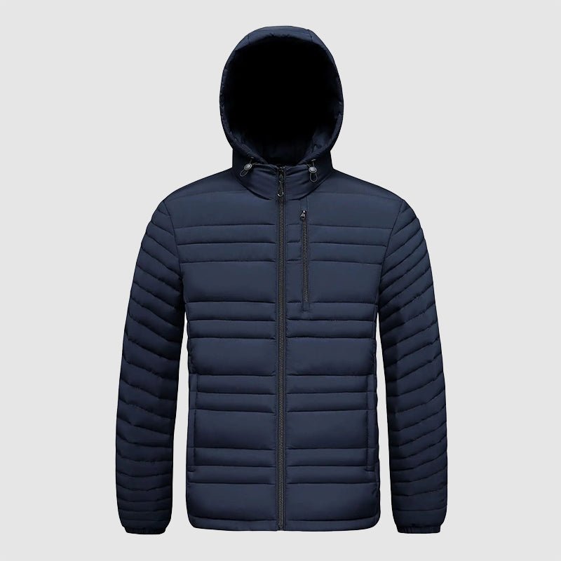 Lorenzo Vitali Quilted Jacket with Removable Hood - Rob Stevenson