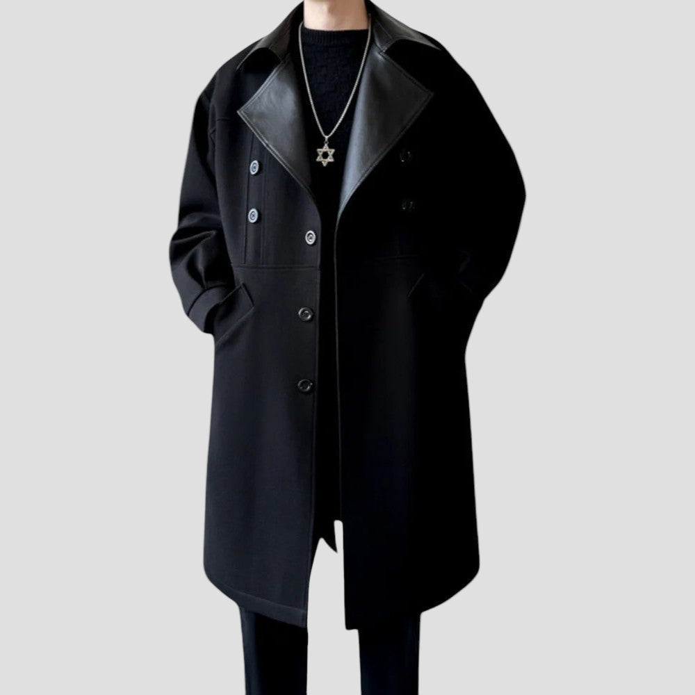 Jack | Contrast Collar Coat