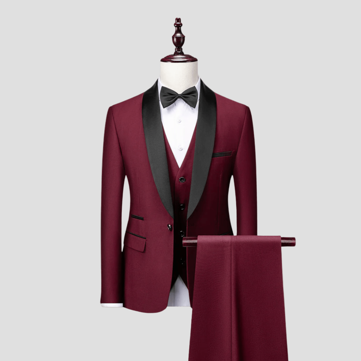 Grayson | Tailored Slim Fit Tuxedo Suit - Rob Stevenson