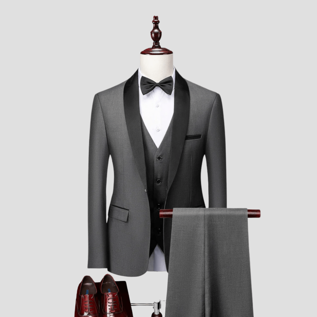 Grayson | Tailored Slim Fit Tuxedo Suit - Rob Stevenson