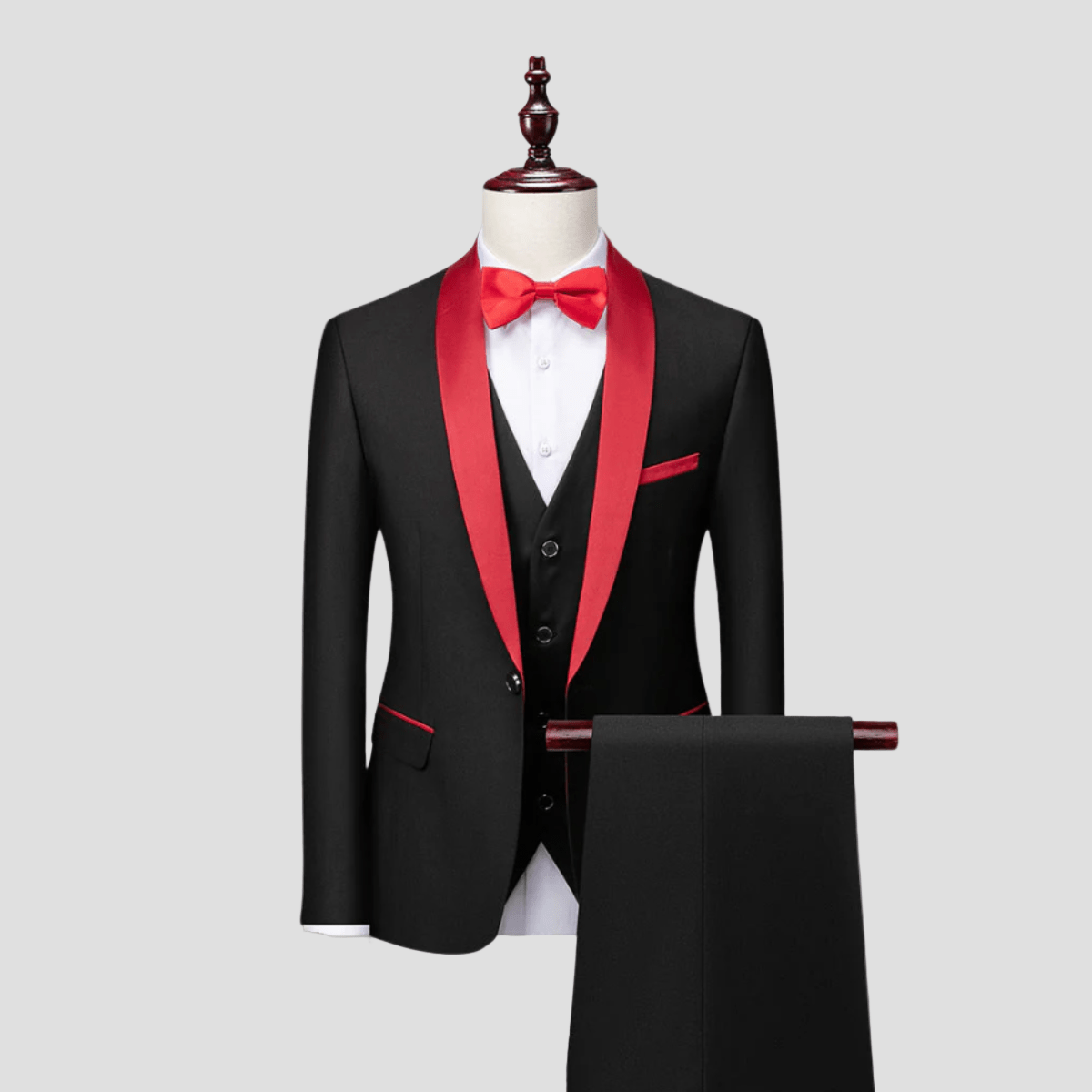 Grayson | Tailored Slim Fit Tuxedo Suit - Rob Stevenson