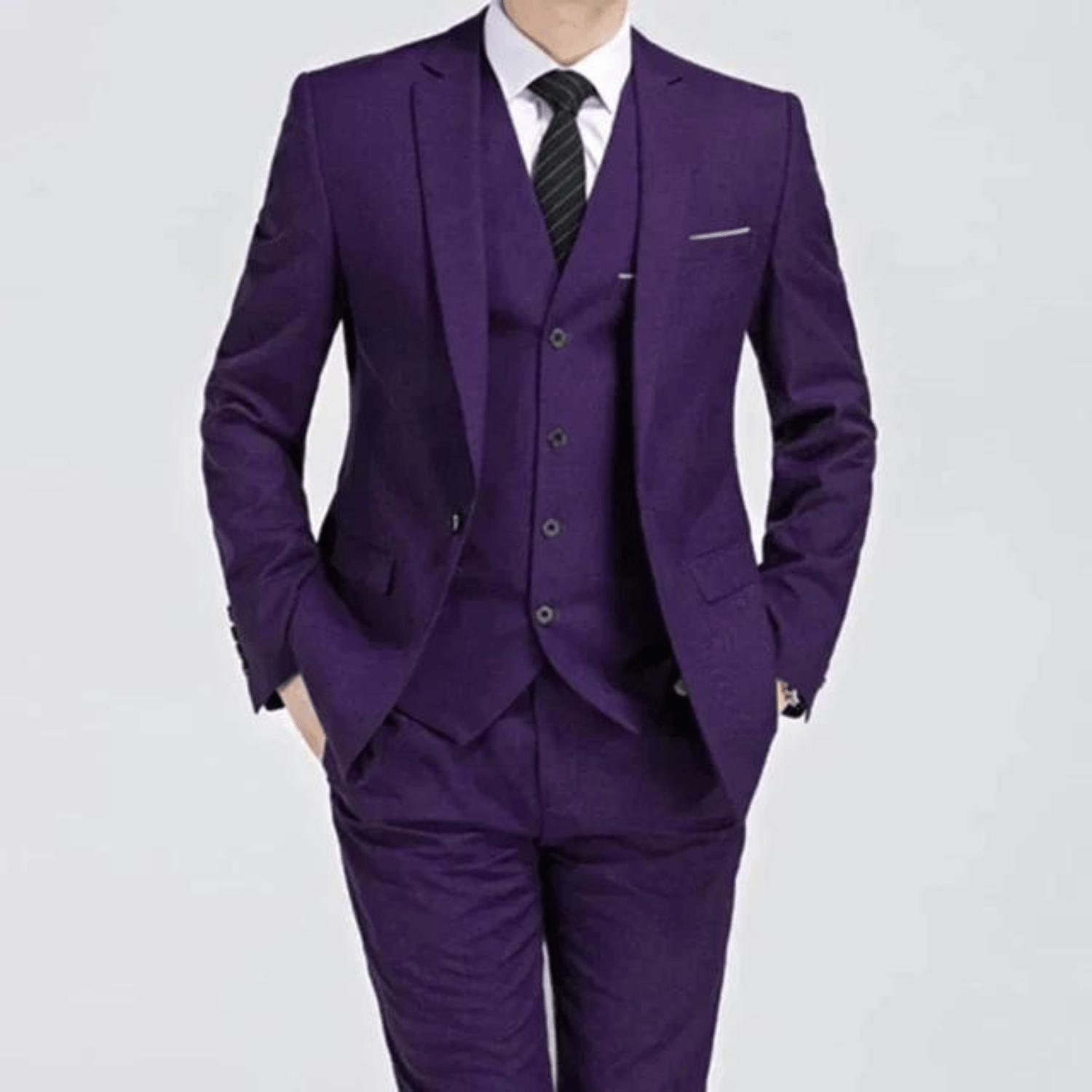 Noah | Black Single - Button Suit - Rob Stevenson
