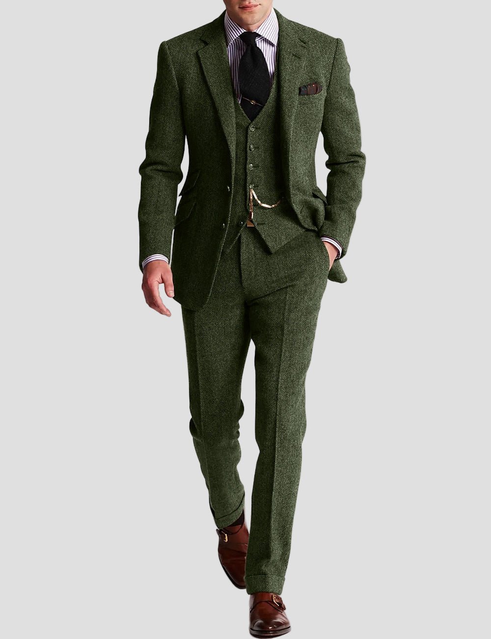 Mason | Classic Tweed Tuxedo Suit - Rob Stevenson