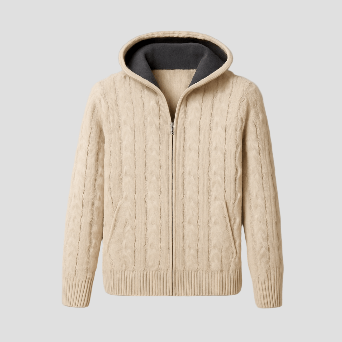 Gavin | Cozy Wool Hooded Sweater - Rob Stevenson