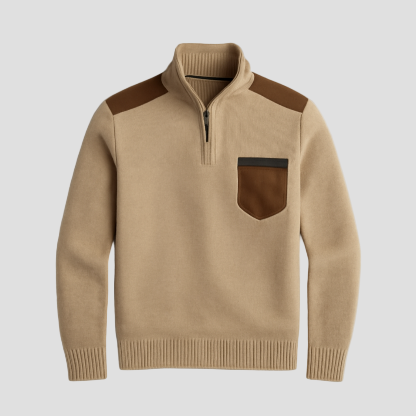 Cameron | Quarter-Zip Sweater