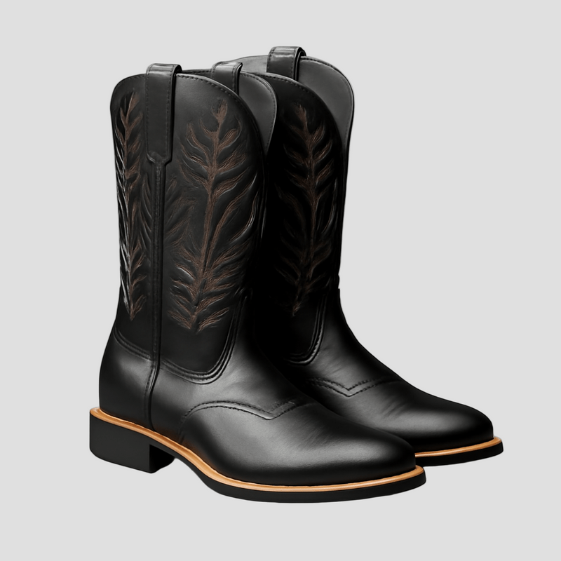 Owen | Western Leather Cowboy Boots for Men - Rob Stevenson