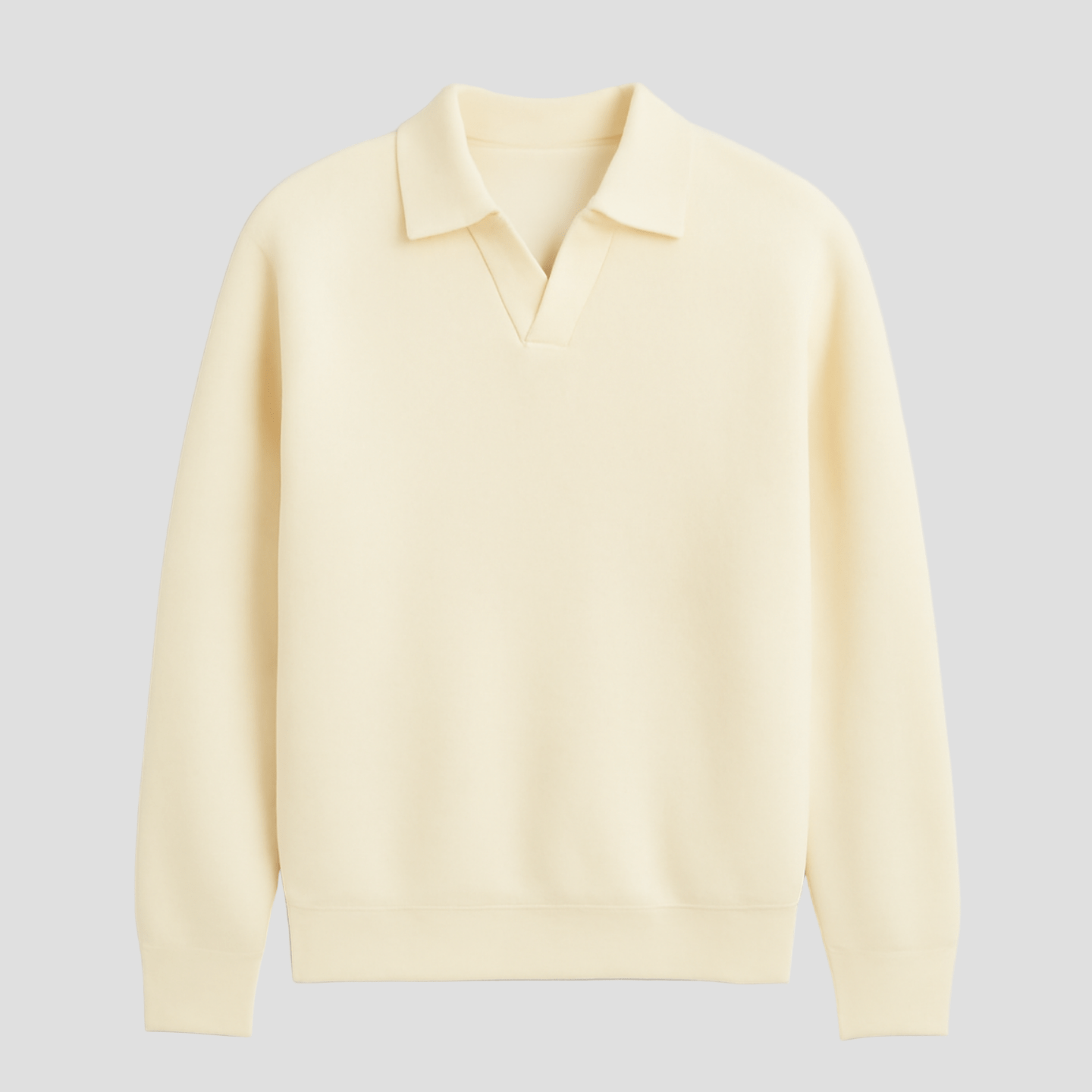 Wyatt | Folded Collar Knit Sweater - Rob Stevenson