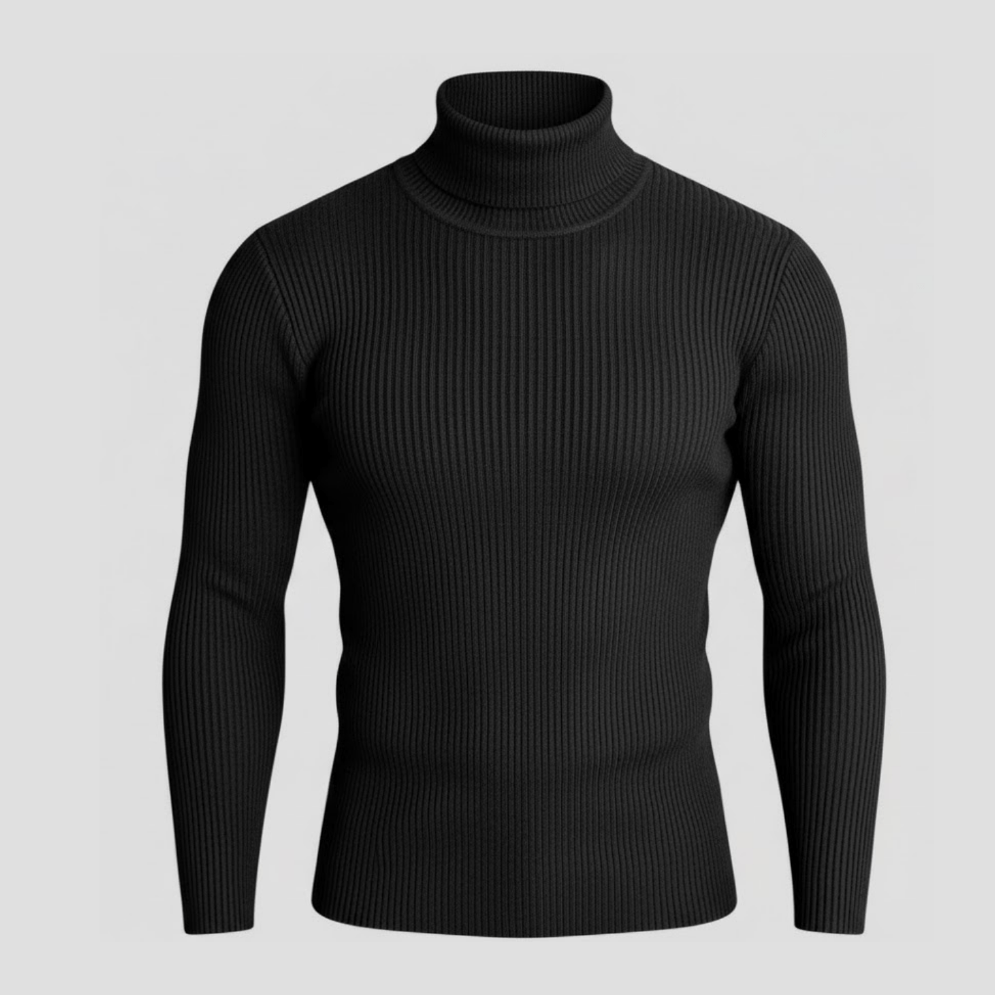 Ethan | Knitted Turtleneck Sweater - Rob Stevenson
