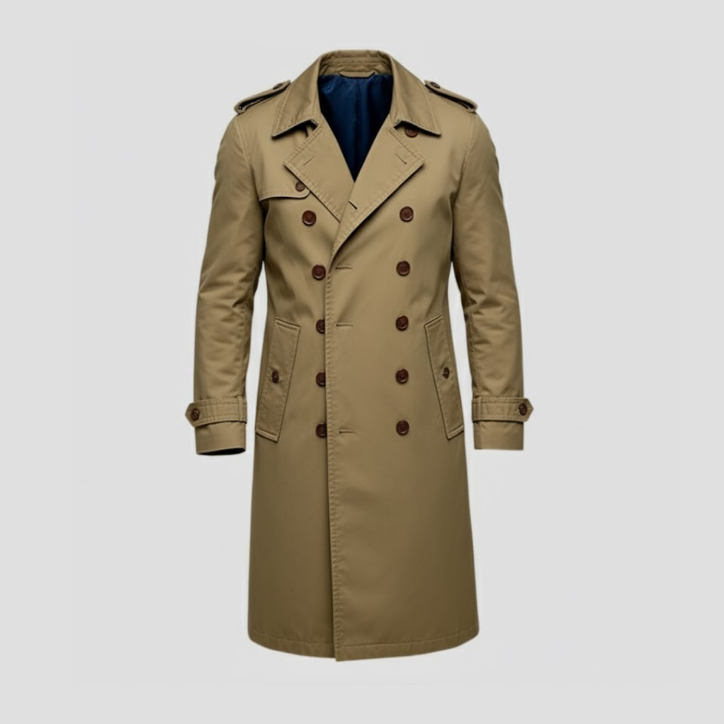 Owen | Cotton Double-Breasted Coat