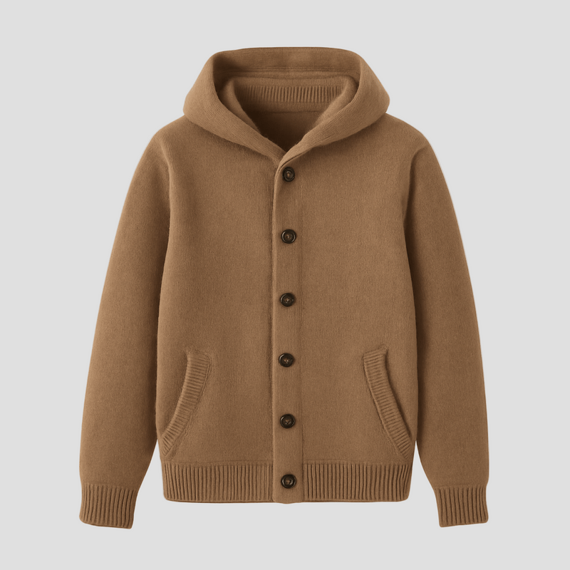 Grayson | Solid Button Knit Cardigan - Rob Stevenson