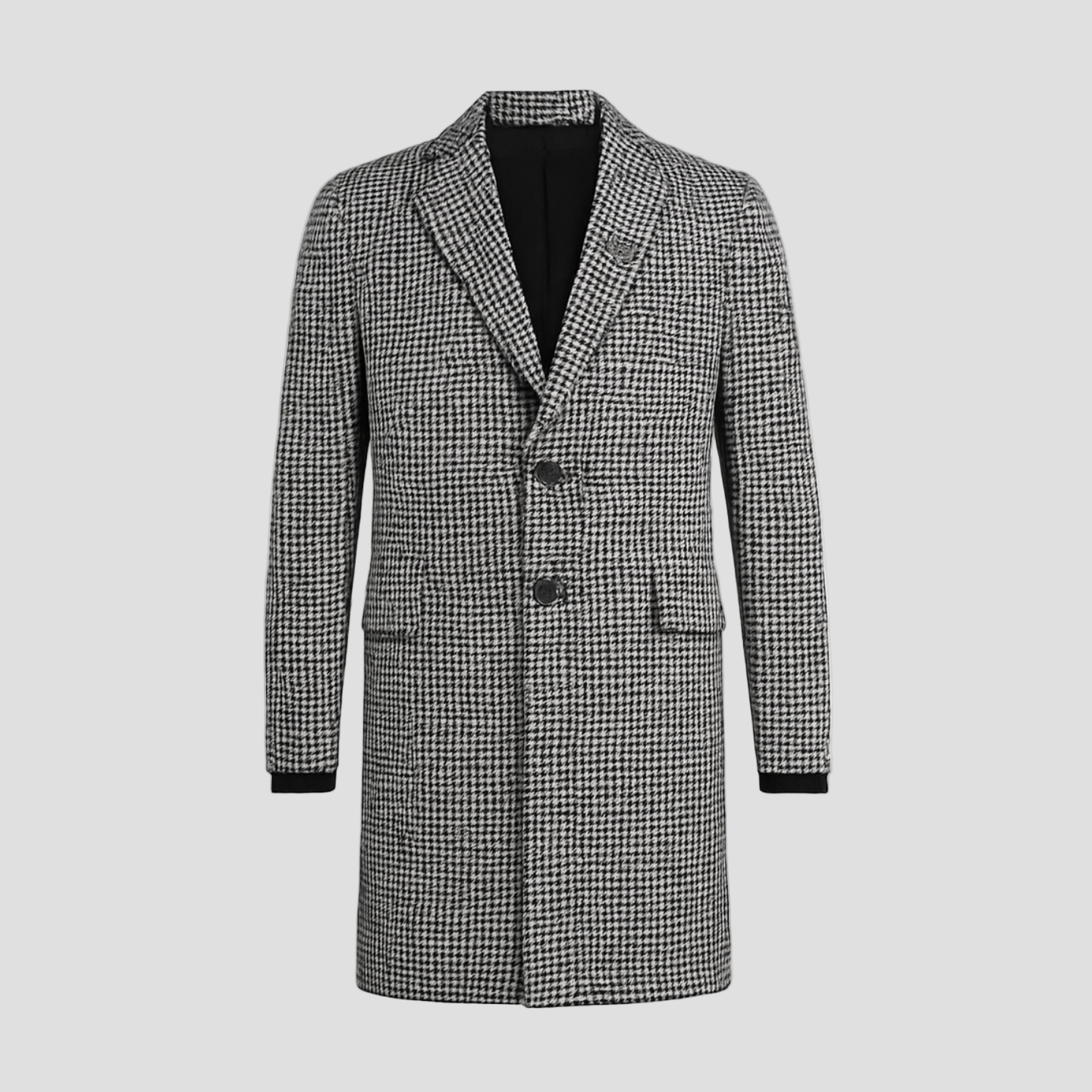 Arthur | Men's Checkered Trench Coat