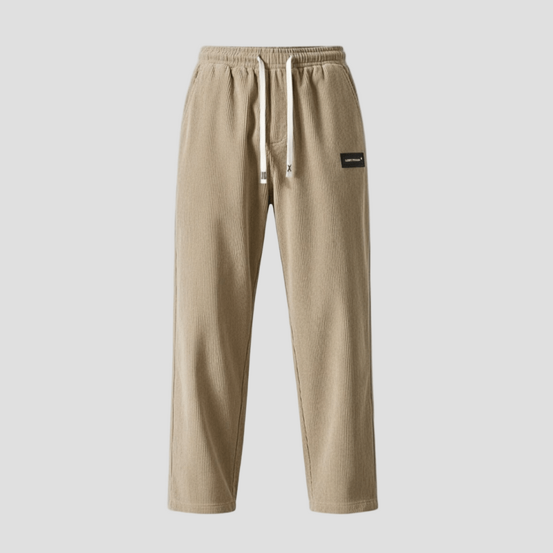Owen | Corduroy Straight Trousers - Rob Stevenson