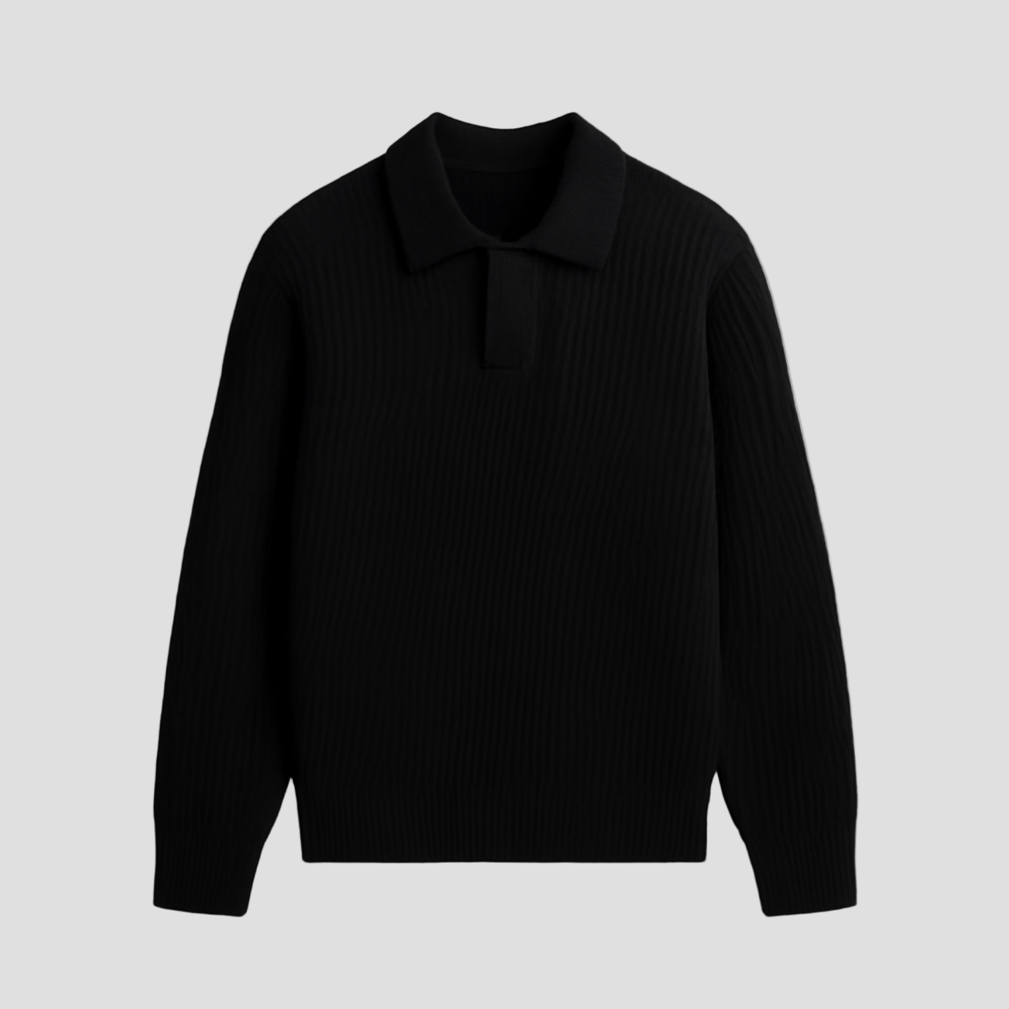 Easton | Waffle Knit Polo Sweater - Rob Stevenson