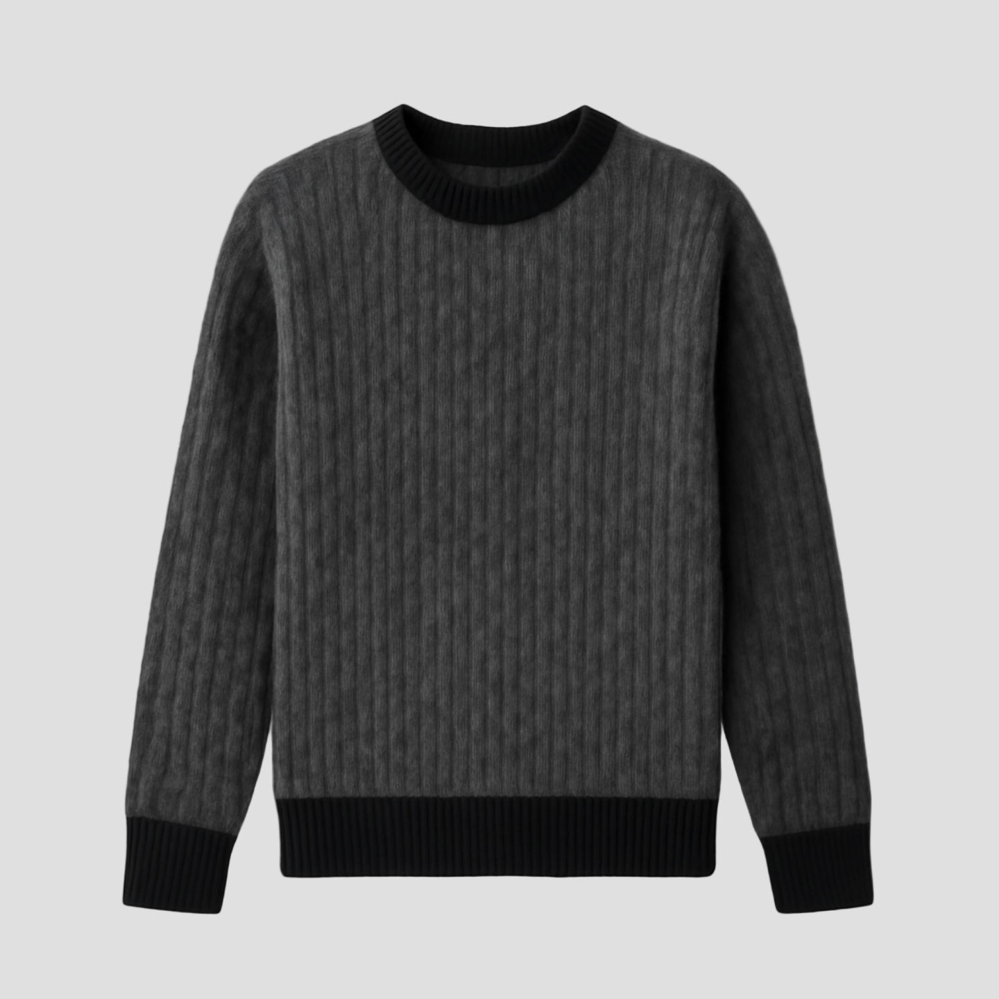 Levi | Cozy Wool Crewneck Sweater