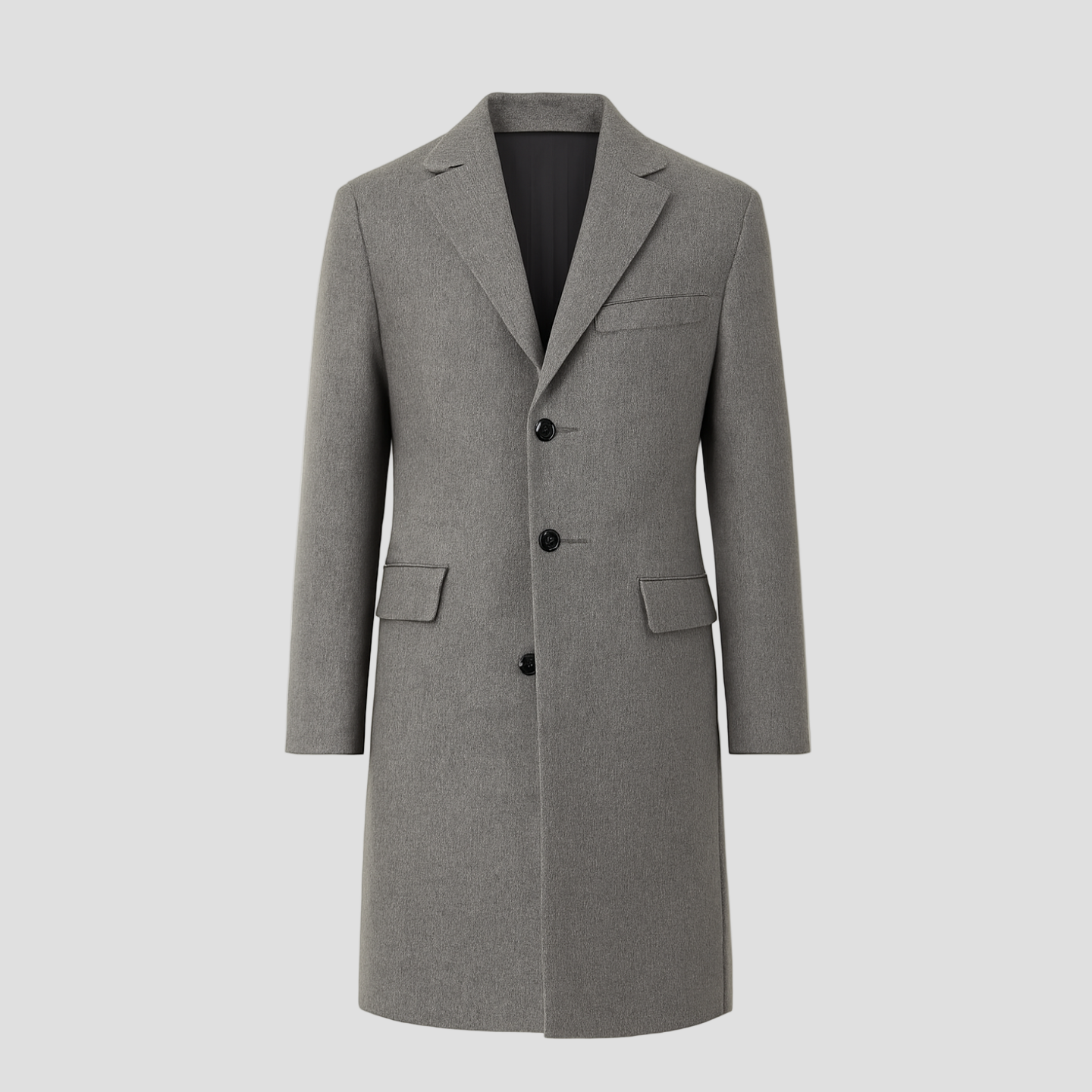 Thomas | Men's Single-Breasted Notch Lapel Coat