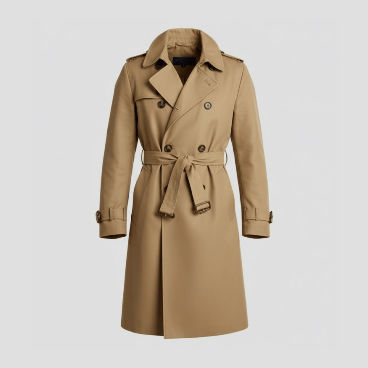 Benjamin | Twill Cotton Trench Coat - Rob Stevenson